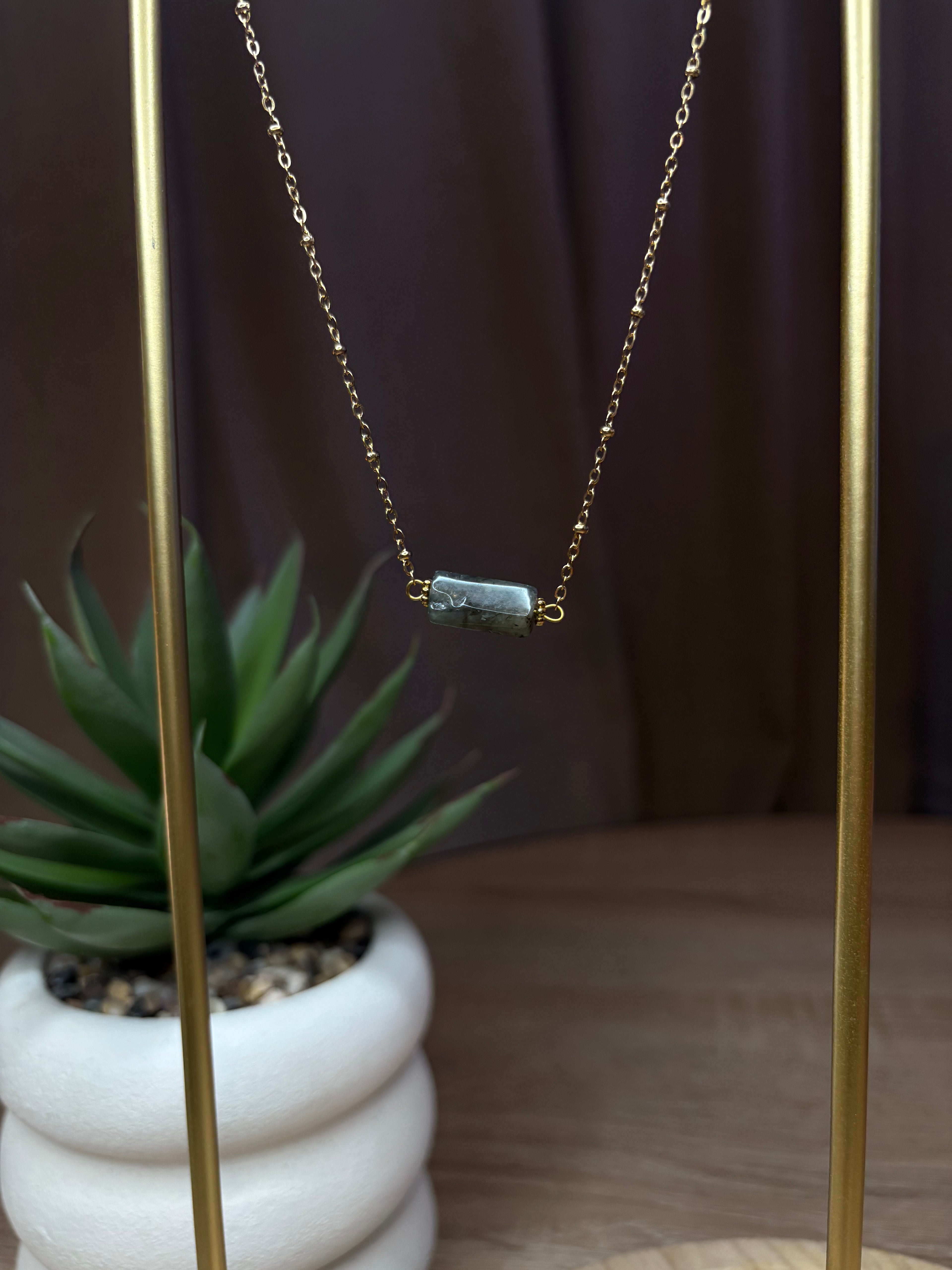 Collier Soléa - Labradorite