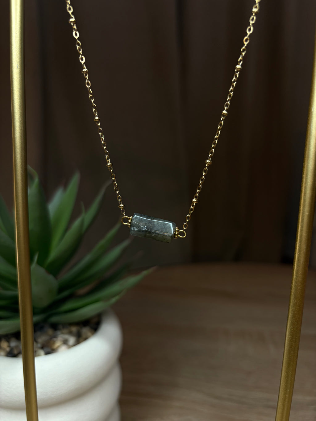 Collier Soléa - Labradorite