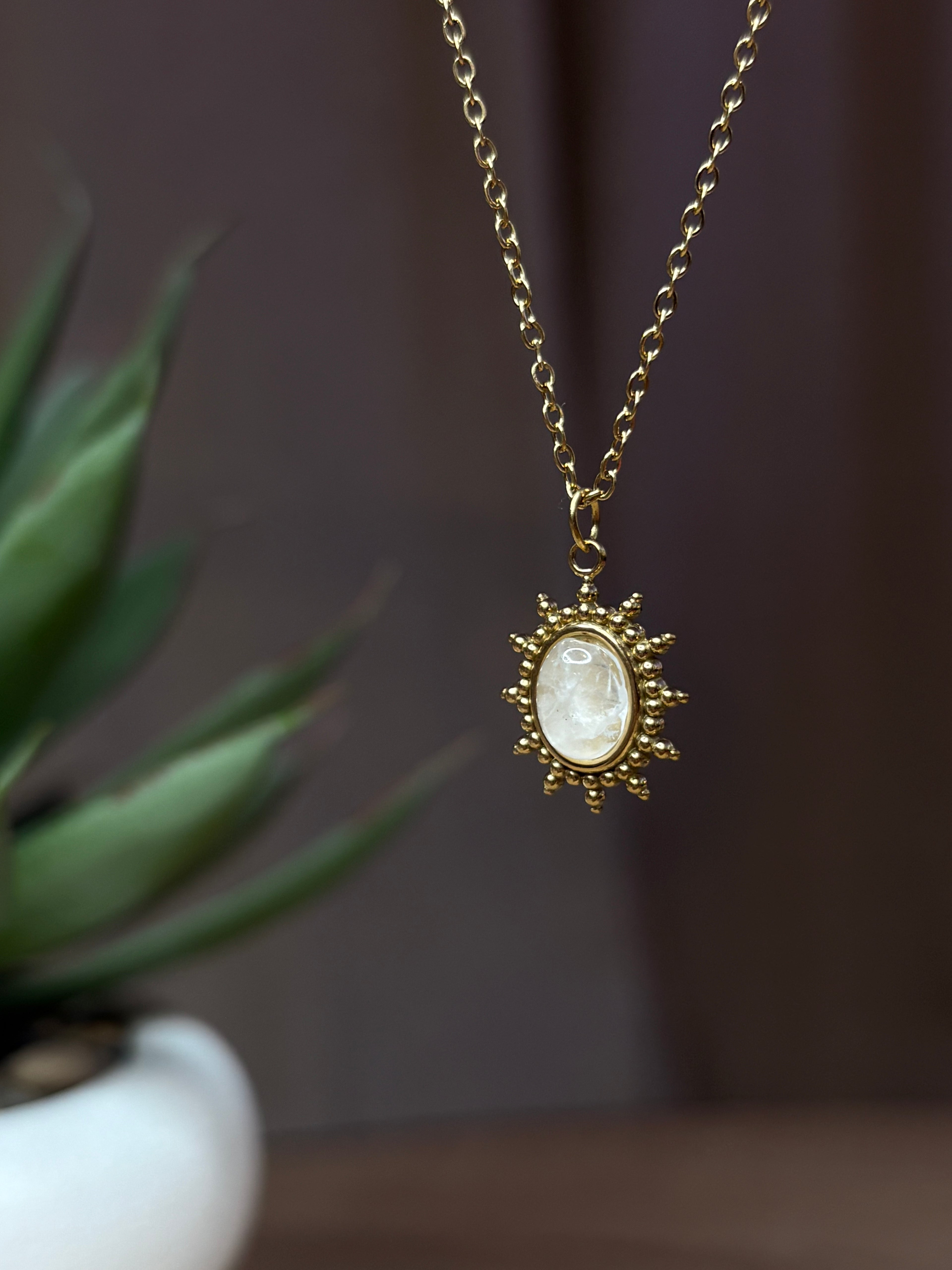 Collier Althéa - Cristal de Roche