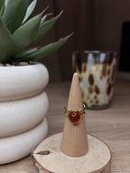 Bague Gaïa - Cornaline