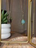 Laiton spiralé pour pierres – Pendentif personnalisable