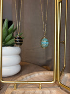 Laiton spiralé pour pierres – Pendentif personnalisable