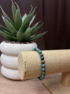 Bracelet Cassiopée - Turquoise du Tibet (6mm)