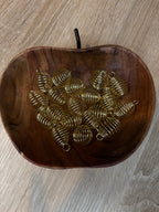 Laiton spiralé pour pierres – Pendentif personnalisable