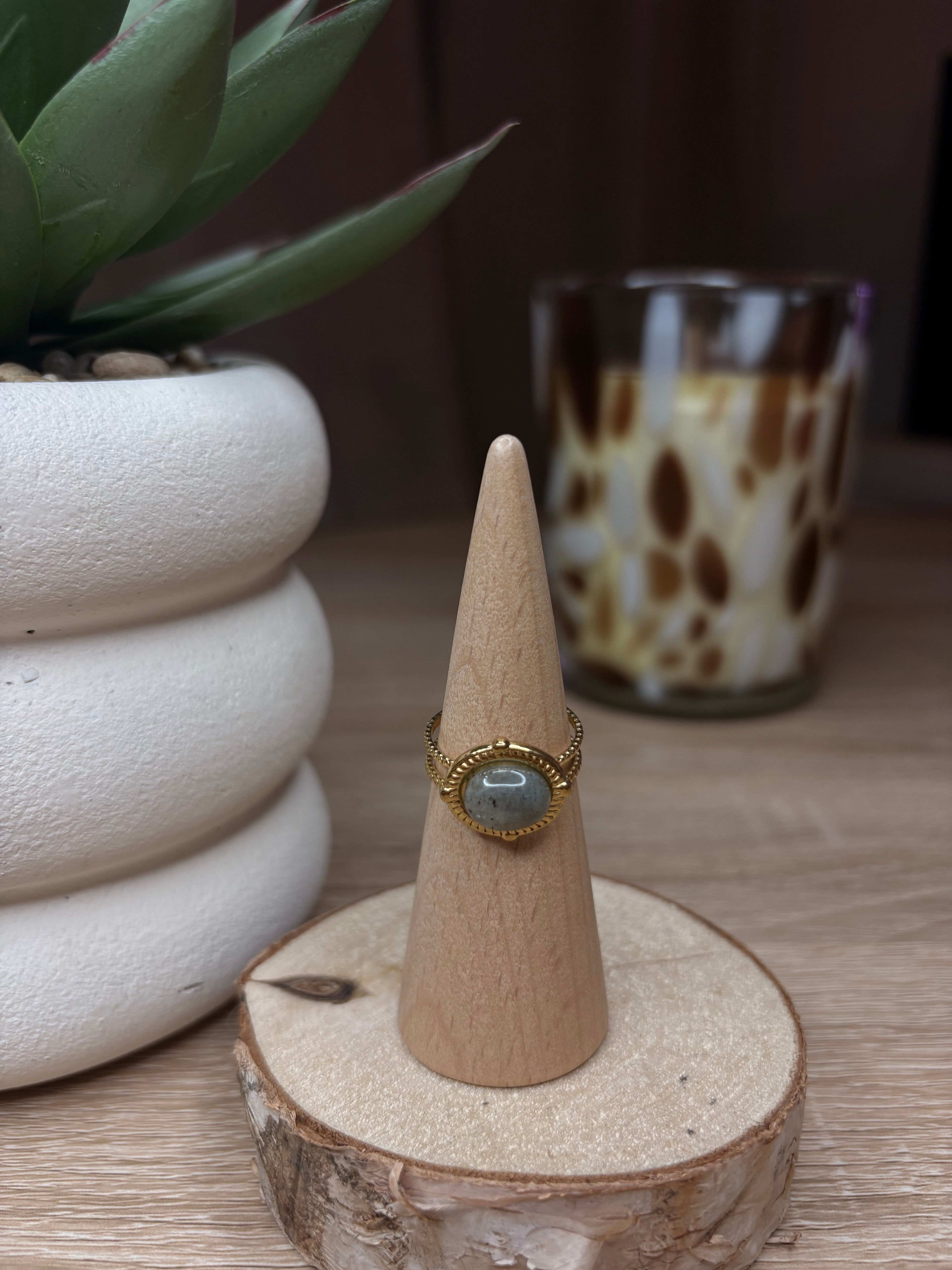 Bague Aura - Labradorite