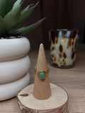 Bague Gaïa - Aventurine Verte
