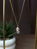 Collier Isis - Quartz Rose