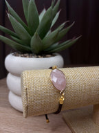 Bracelet Séléné - Quartz Rose